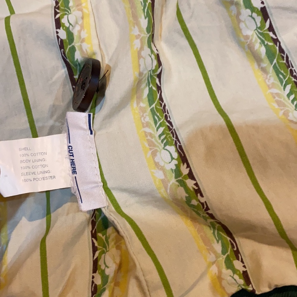 Gap Green Jacket Size 10 - image 6